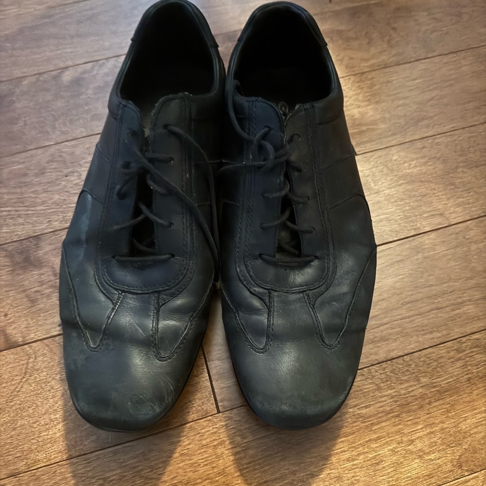Men's Black Leather Shoes